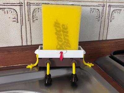 Spongebob sponge holder