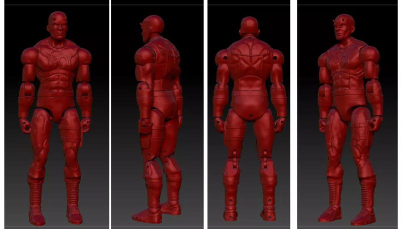 Daredevil articulated action figure - Demolidor