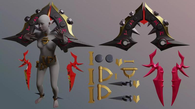 Briar cosplay league of legends Wild Rift