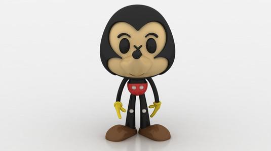 UNIQUE MICKEY MOUSE TOY 3D PRINTABLE MODEL