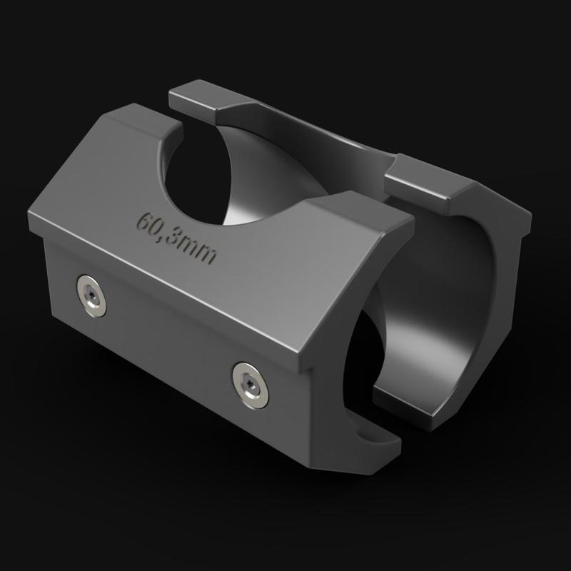 Vice jaws for tubes 60.3 mm