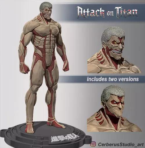 TITAN BLINDADO RAINER - ATTACK ON TITAN