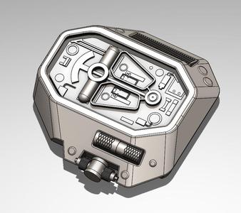 Dune Inspired Futuristic Watch