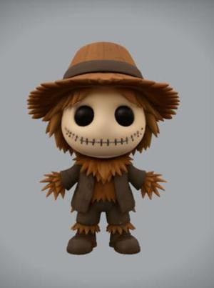 scarecrow man - mini chibi