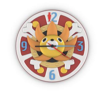 One Piece Inspired Thousand Sunny Wall Clock