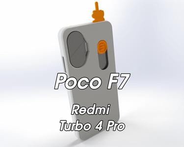 Poco F7 - Sliding Middle Finger Case
