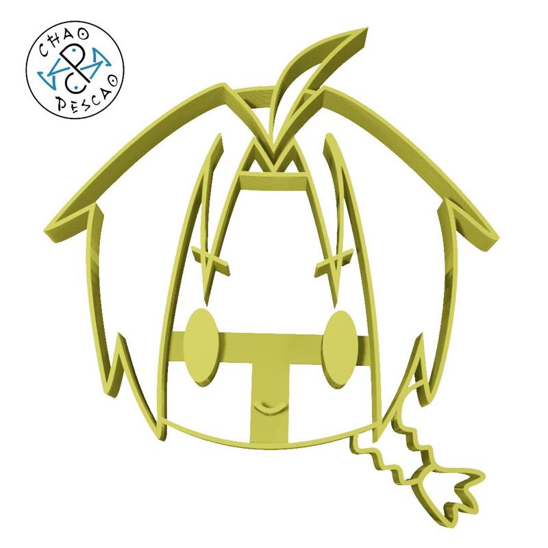 Edward Elric - Fullmetal Alchemist - Cookie Cutter - Fondant - Polymer Clay