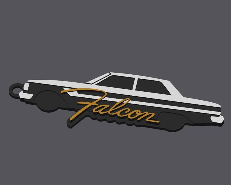 Ford Falcon key ring