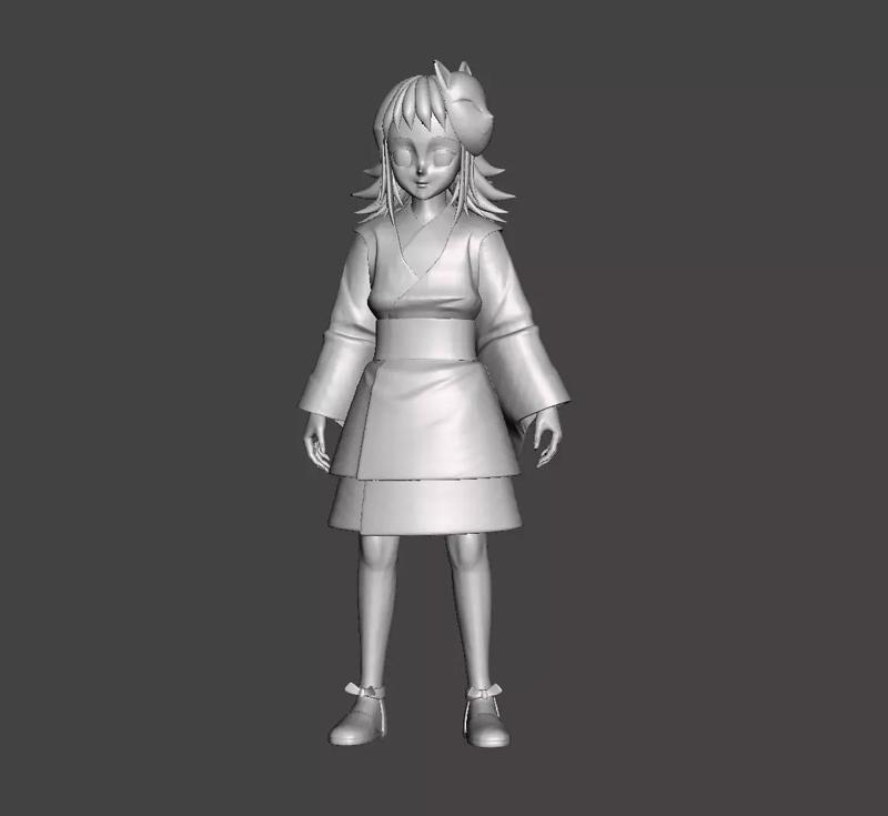 Makomo Kimetsu No Yaiba 3D model