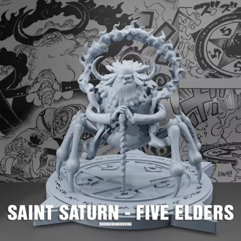 SAIN SATURN - FIVE ELDERS - ONE PIECE - 3D PRINT
