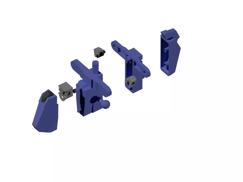 Gundam sandrock custom parts