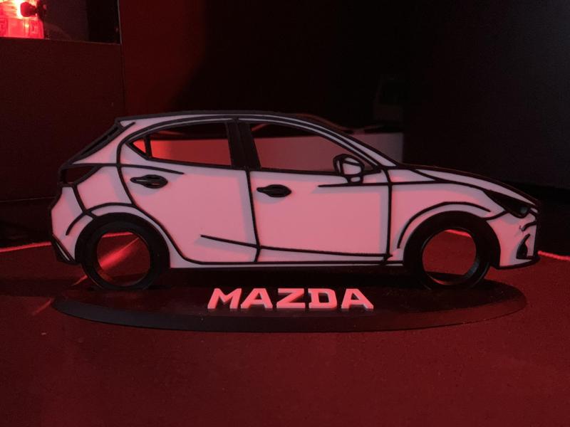 Mazda Demio Side Profile