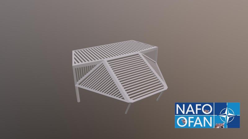 Cope Cage Russian Meme Armor "Ukraine Support Edition"