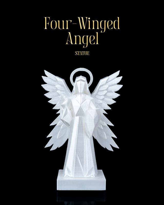 Four-Winged Angel Statue