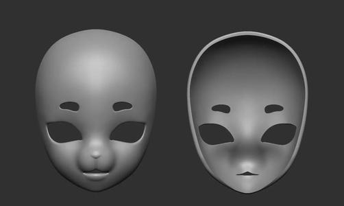 Kigurumi Mask 3D Model