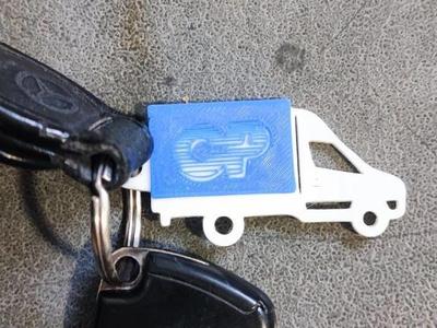 Mercedes Sprinter Van Keychain