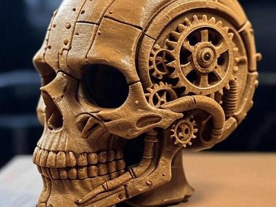 Steampunk Skull