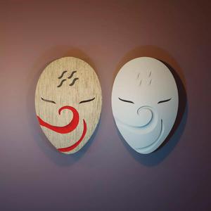 Naruto Haku ANBU Mask - 3D Print Ready STL and  Game Asset