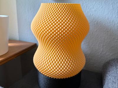 Table Lamp Wicker Design