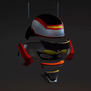 Jaspion Helmet Prop Cosplay