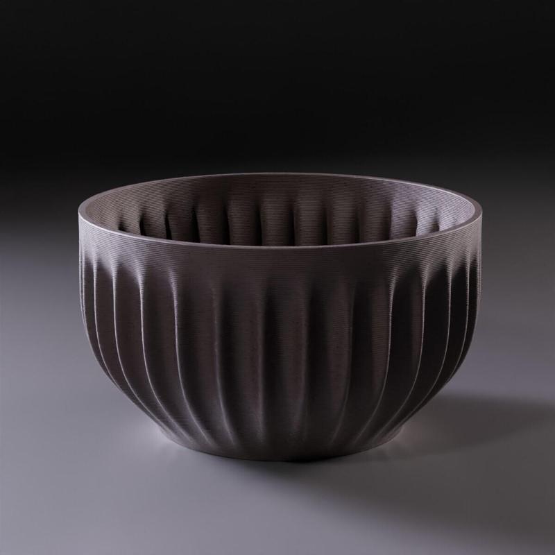 Ribbed planter 01