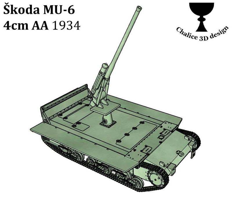 Skoda Mu-6 4cm AA 1-35