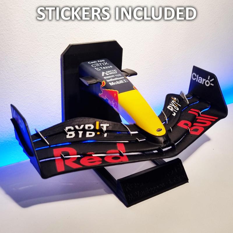 F1 Red Bull RB18 frontwing Verstappen - Pérez