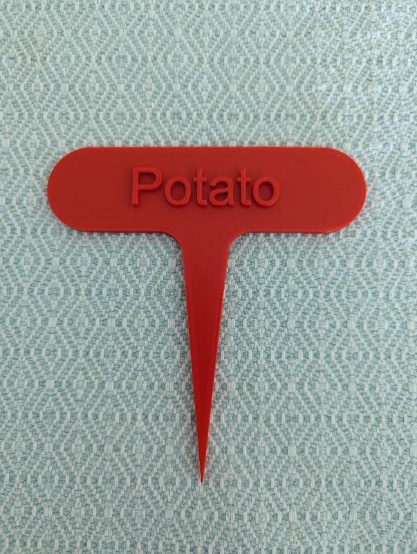 Potato Plant Marker / Stake / Stick