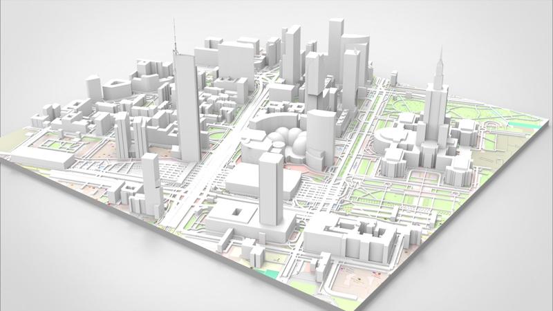 Cityscape Warsaw Poland