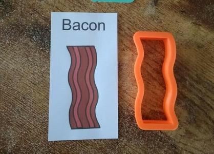 Bacon Cookie Cutter