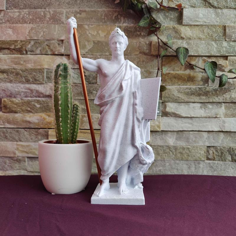 Statue of Napoleon Holding his Cane (Separated Objects)