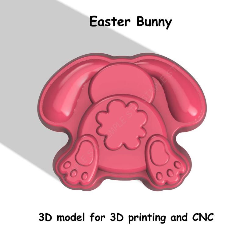 Easter Bunny Stl File