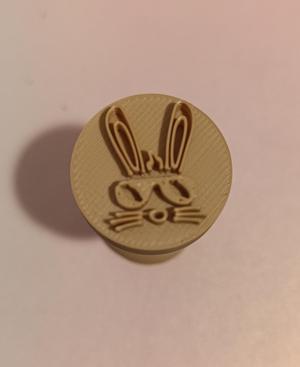 stamp para brigadeiros cool easter bunny