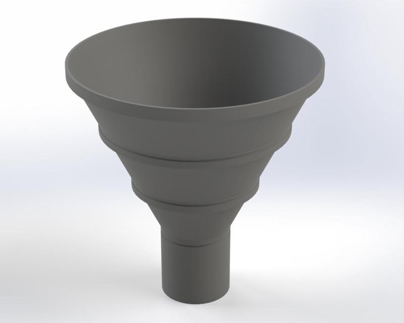 51.51° Paramagnetic Electroculture Cone Mould