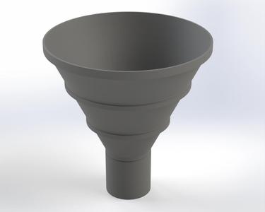 51.51° Paramagnetic Electroculture Cone Mould
