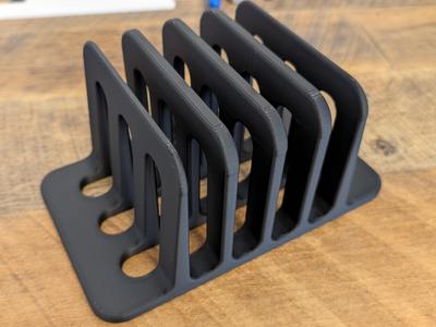 Vertical Laptop Stand 4 Slots
