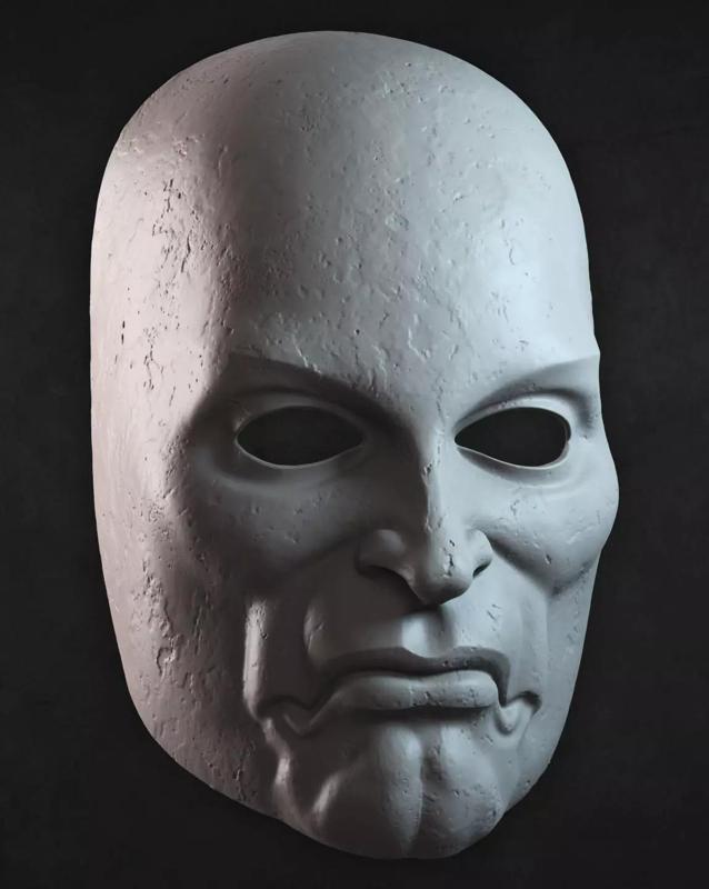 Necromonger single face mask