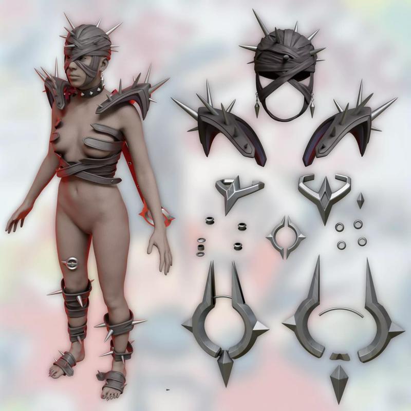 Susan Storm Malice Marvel Rivals cosplay kit