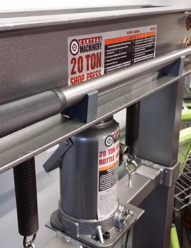 Shop Press Handle Holder