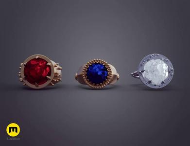 Rings of Power - 3 Elven Rings