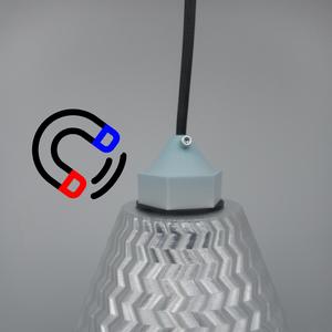 Quick release mount for E14 lampsockets