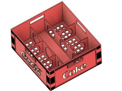 Coca-Cola Style Storage 