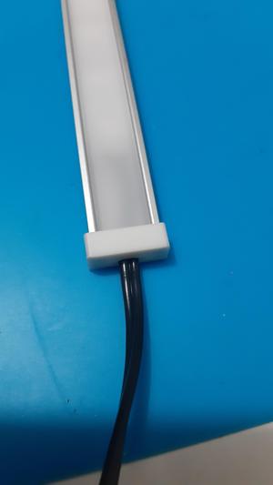 LED strips end covers