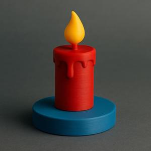 Birthday Candle Figurine