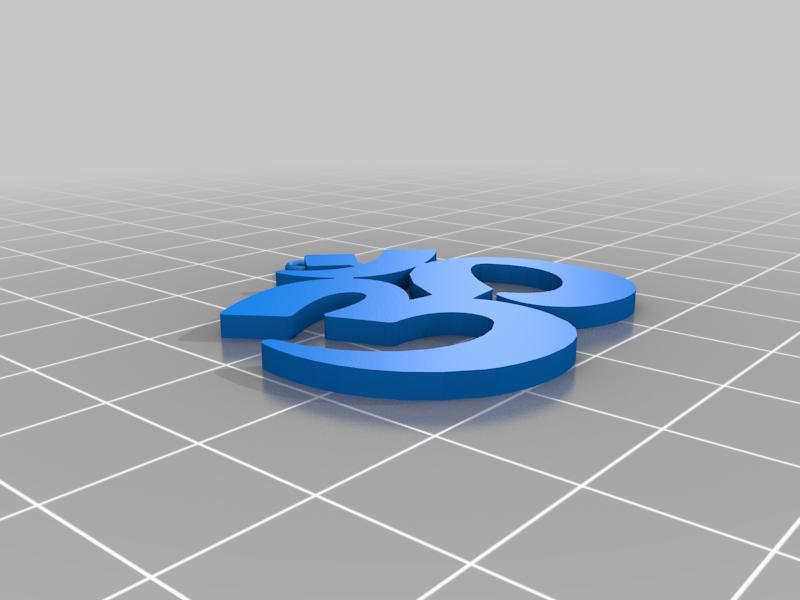 Earring Ohm Pendant aro