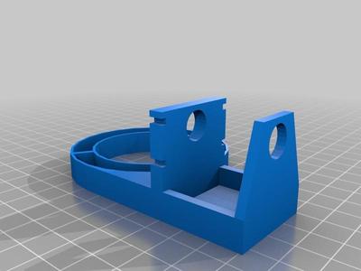 Elastico pen holder modified holder for Jhead fan mount