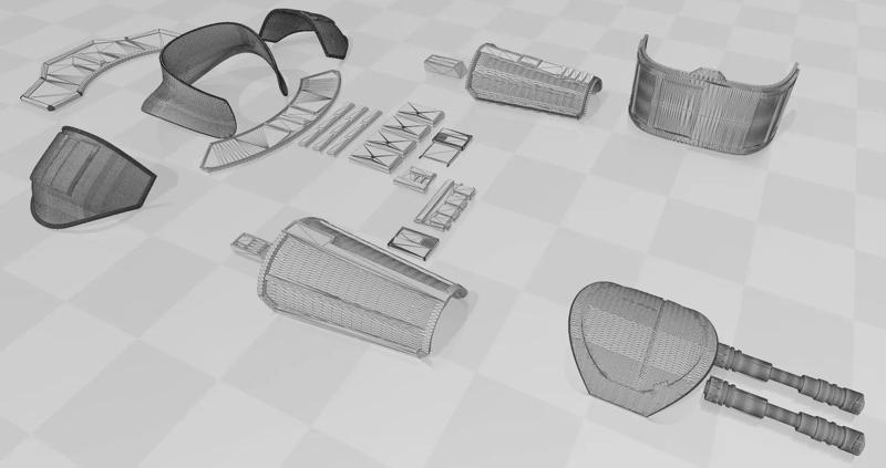 STAR WARS - CARA DUNE ARMOR VER 4 - FOR COSPLAY