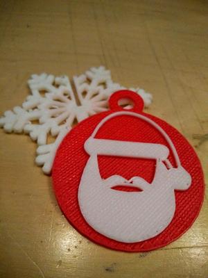 Santa Claus Key Fob