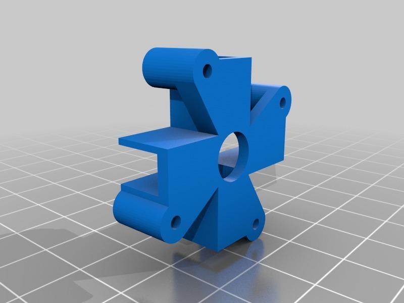 Motor mount for a shockfly plane, 2214 spacing, 5mm epp