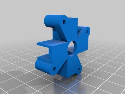 Motor mount for a shockfly plane, 2214 spacing, 5mm epp